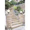 Z-Lite Laurent Outdoor Pier Mounted Fixture, 1-Light, 12 In.W x 17.75 In.H, Black/Opal 597PHB-533PM-BK - alternate 2